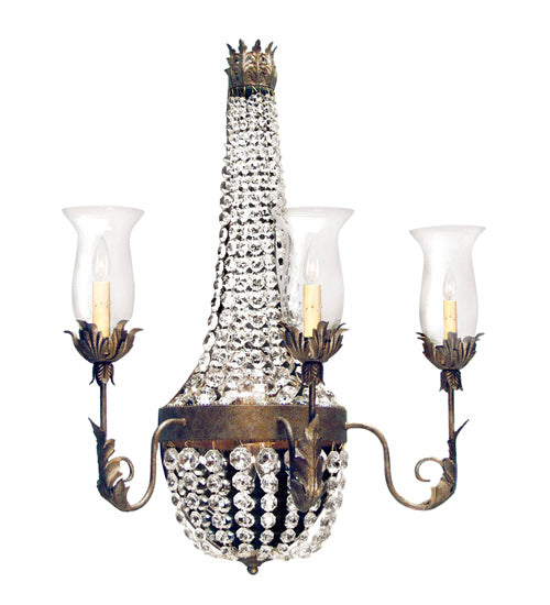 Meyda Tiffany 120220 Five Light Wall Sconce, Corinth