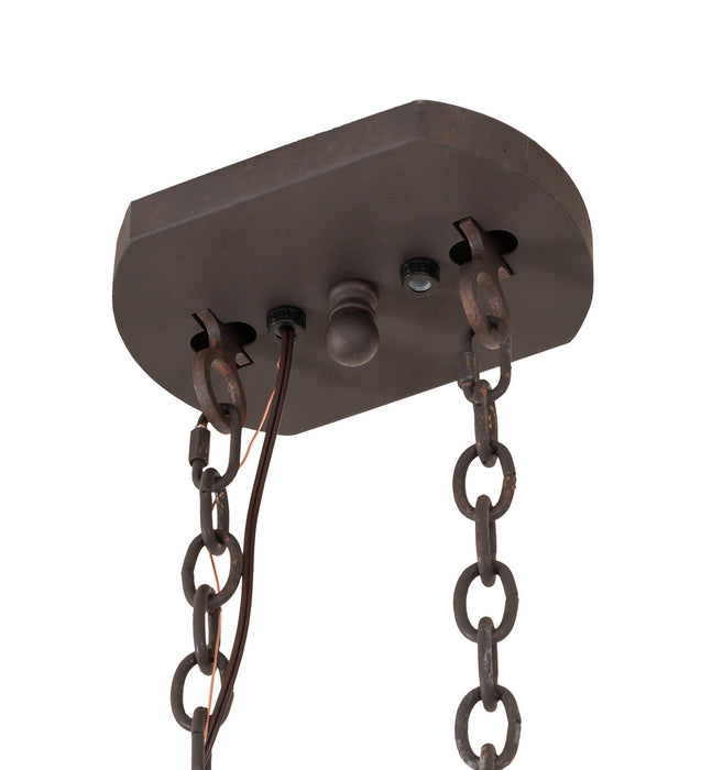 Meyda Tiffany 120295 12 Light Chandelier, Cajun Spice