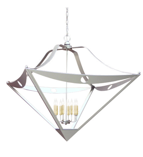 Meyda Tiffany 120459 Eight Light Pendant, Nickel