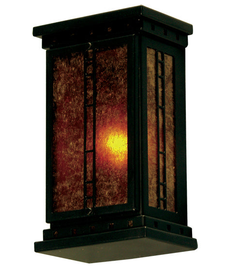 Meyda Tiffany 120787 One Light Wall Sconce, Blackwash