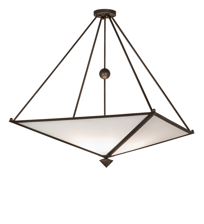Meyda Tiffany 124062 Five Light Pendant, Gilded Tobacco