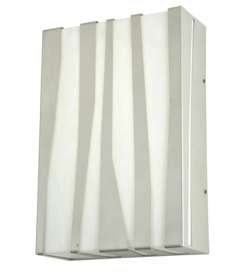 Meyda Tiffany 124270 LED Wall Sconce, Silver Powdercoat