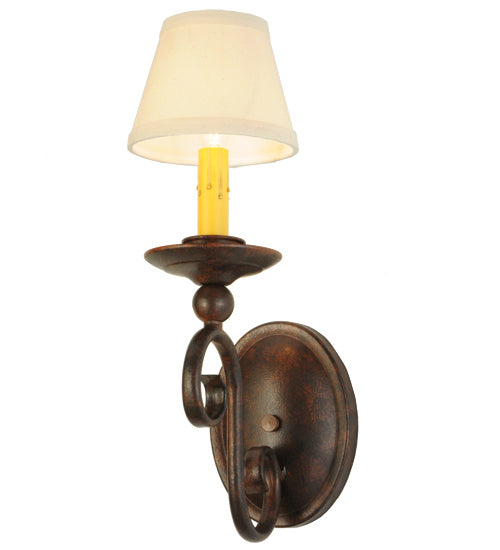 Meyda Tiffany 125829 Two Light Wall Sconce, Black Metal