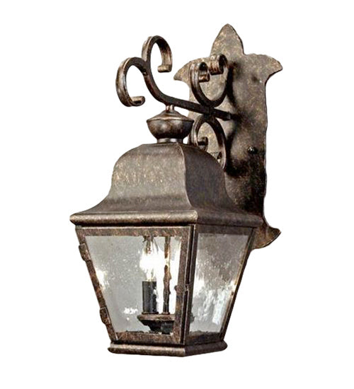 Meyda Tiffany 126900 Two Light Wall Sconce, Gilded Tobacco