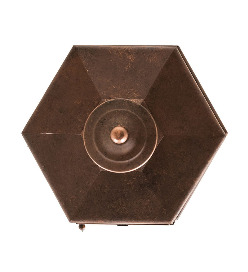 Meyda Tiffany 127122 Two Light Pendant, Antique Rust