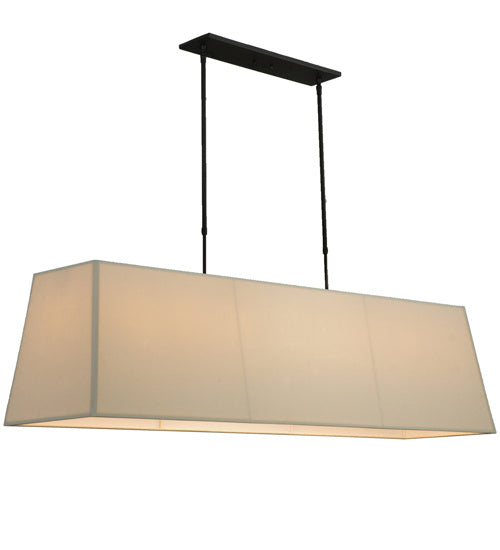 Meyda Tiffany 130984 Eight Light Oblong Pendant, Oil Rubbed Bronze