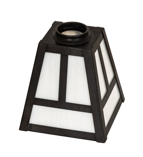 Meyda Tiffany 133476 Shade, Craftsman Brown