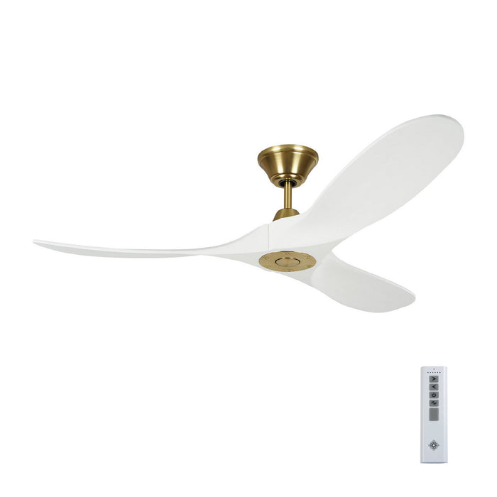 Visual Comfort Fan 3MAVR52RZWBBS 52" Ceiling Fan, Burnished Brass