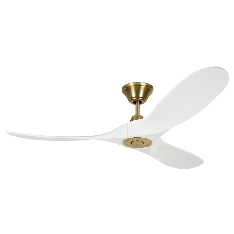 Visual Comfort Fan 3MAVR52RZWBBS 52" Ceiling Fan, Burnished Brass