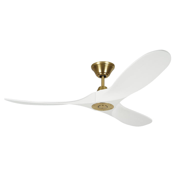 Visual Comfort Fan 3MAVR52RZWBBS 52" Ceiling Fan, Burnished Brass