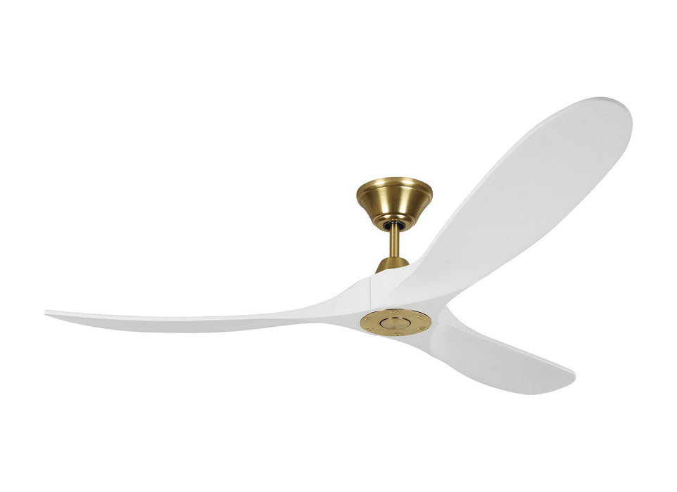 Visual Comfort Fan 3MAVR60RZWBBS 60" Ceiling Fan, Burnished Brass