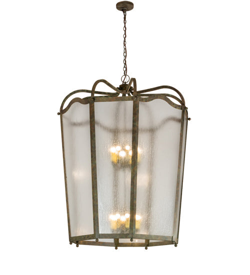 Meyda Tiffany 134704 16 Light Pendant, Organic Rust