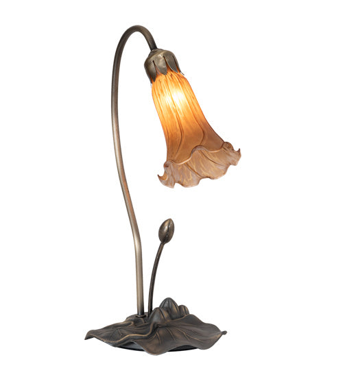Meyda Tiffany 13703 One Light Accent Lamp, Mahogany Bronze