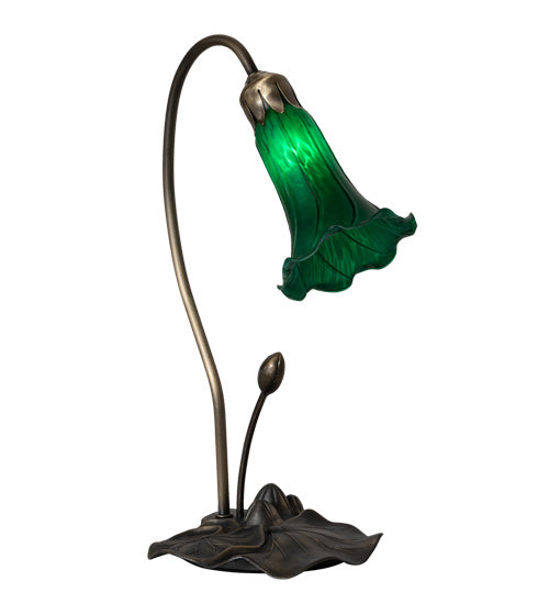 Meyda Tiffany 13716 One Light Accent Lamp, Mahogany Bronze