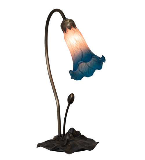 Meyda Tiffany 13801 One Light Accent Lamp, Mahogany Bronze
