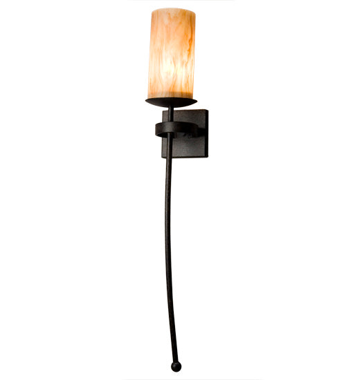 Meyda Tiffany 138131 One Light Wall Sconce, Chestnut