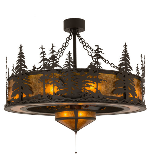 Meyda Tiffany 144311 11 Light Chandel-Air, Oil Rubbed Bronze