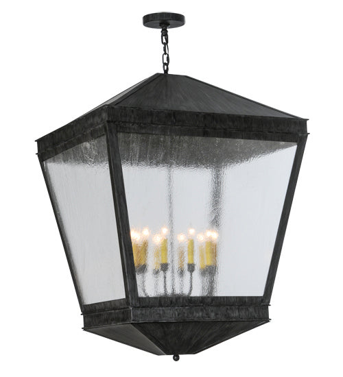 Meyda Tiffany 144668 Ten Light Pendant, Antique Iron Gate