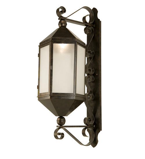 Meyda Tiffany 146468 14" Wall Sconce, Smoke