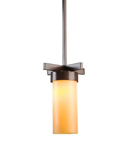 Meyda Tiffany 146547 One Light Mini Pendant, Classic Rust