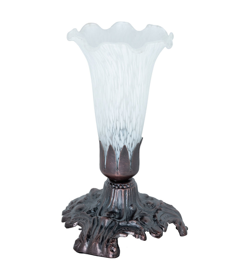 Meyda Tiffany 14946 One Light Mini Lamp, Mahogany Bronze
