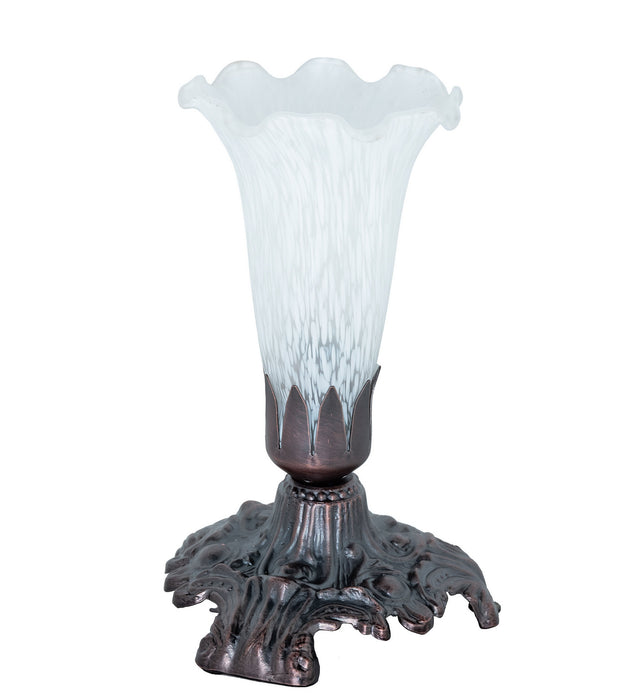 Meyda Tiffany 14946 One Light Mini Lamp, Mahogany Bronze