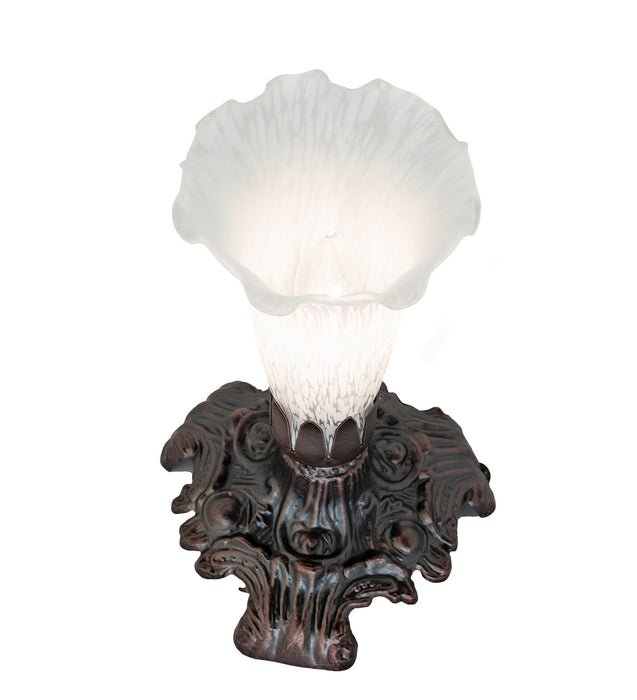 Meyda Tiffany 14946 One Light Mini Lamp, Mahogany Bronze