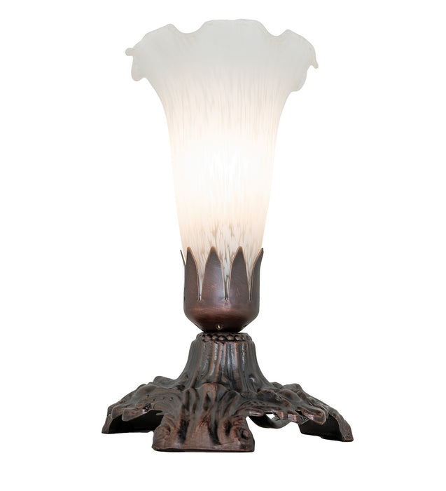 Meyda Tiffany 14946 One Light Mini Lamp, Mahogany Bronze