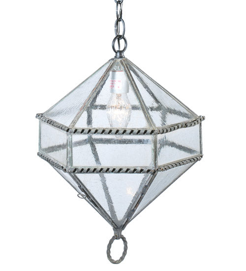 Meyda Tiffany 151876 One Light Pendant, Burnished Brass