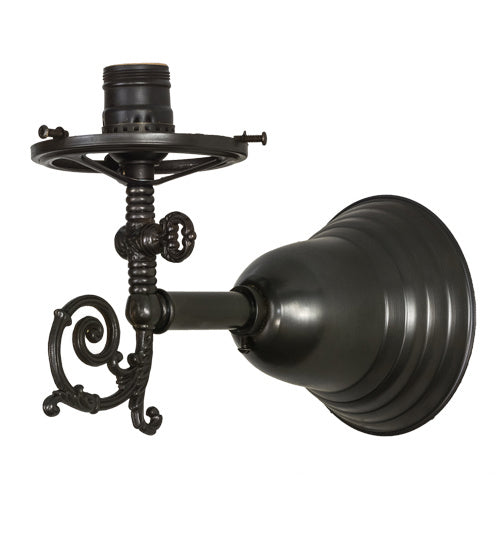 Meyda Tiffany 156078 One Light Wall Sconce Hardware, Craftsman Brown