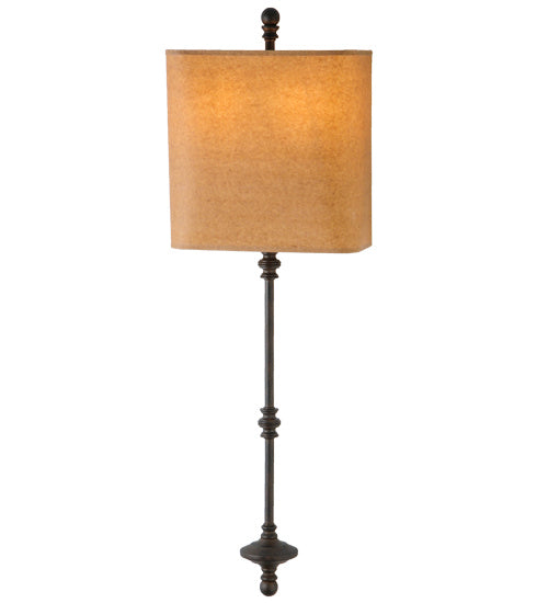 Meyda Tiffany 156674 Two Light Wall Sconce, Classic Rust