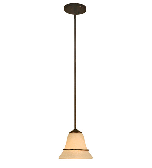 Meyda Tiffany 157004 One Light Pendant, Rusty Nail