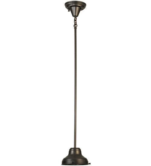 Meyda Tiffany 147618 One Light Pendant Hardware, Craftsman Brown