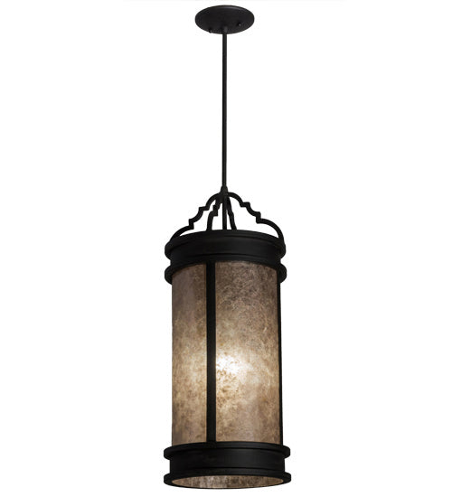 Meyda Tiffany 157289 One Light Pendant, Costello Black