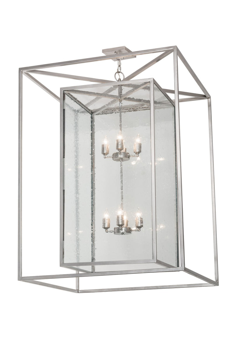 Meyda Tiffany 158353 Eight Light Pendant, Nickel