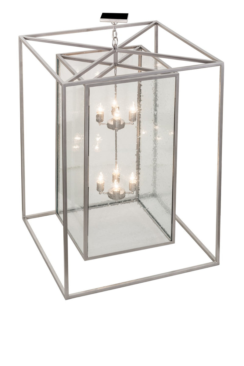 Meyda Tiffany 158353 Eight Light Pendant, Nickel