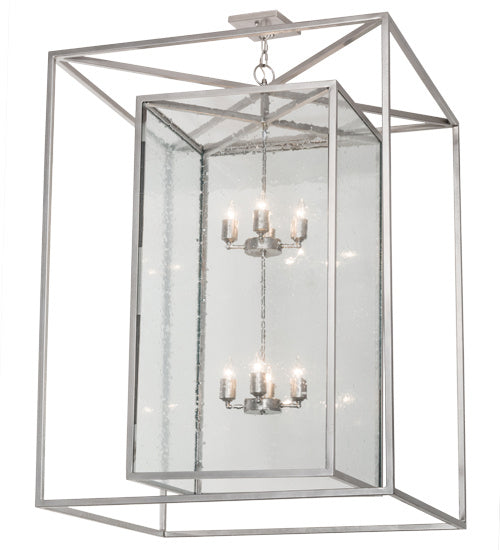Meyda Tiffany 158353 Eight Light Pendant, Nickel