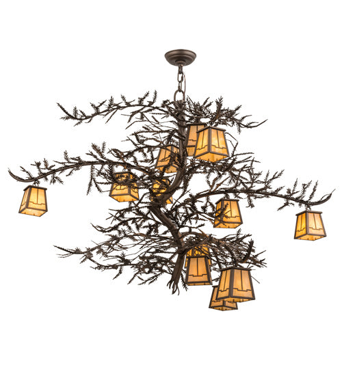 Meyda Tiffany 158680 12 Light Chandelier, Tyler Bronze