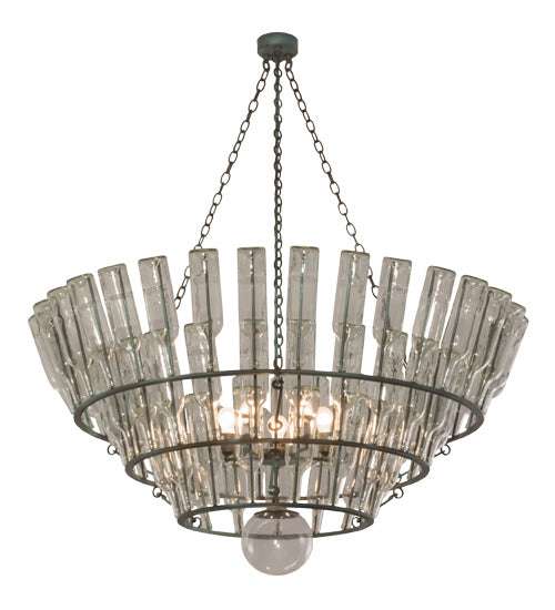 Meyda Tiffany 160037 Five Light Chandelier, Verdigris