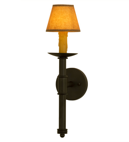 Meyda Tiffany 160120 One Light Wall Sconce, Oil Rubbed Bronze
