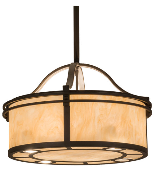 Meyda Tiffany 160604 12 Light Pendant, Oil Rubbed Bronze