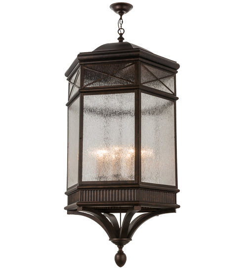 Meyda Tiffany 160897 Nine Light Pendant, Oil Rubbed Bronze