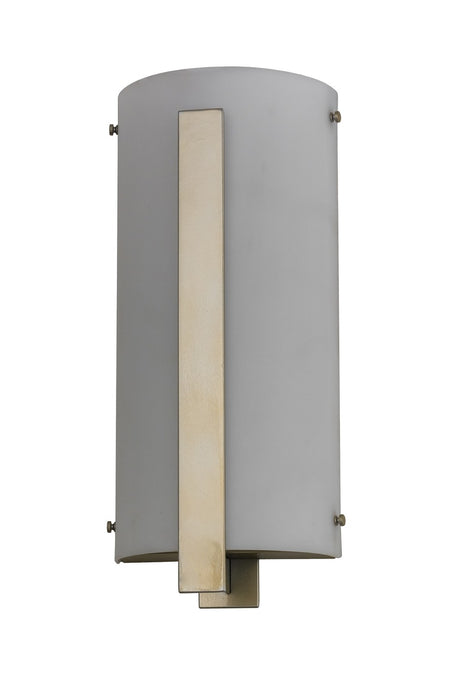 Meyda Tiffany 161202 Two Light Wall Sconce, Buttered Brass
