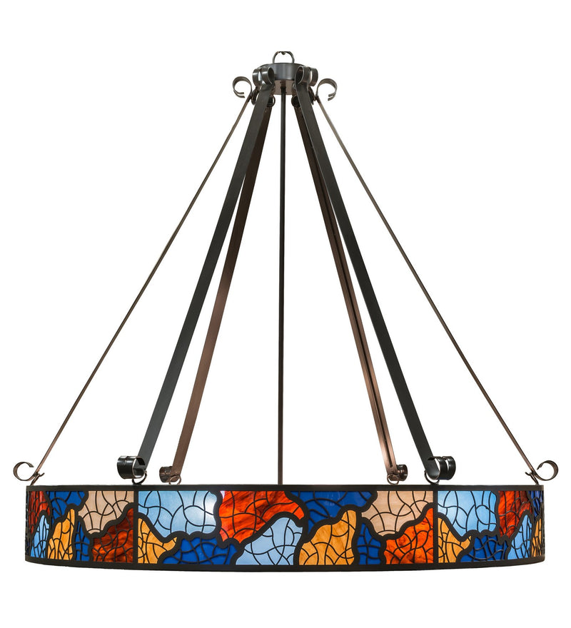 Meyda Tiffany 161807 13 Light Pendant, Timeless Bronze