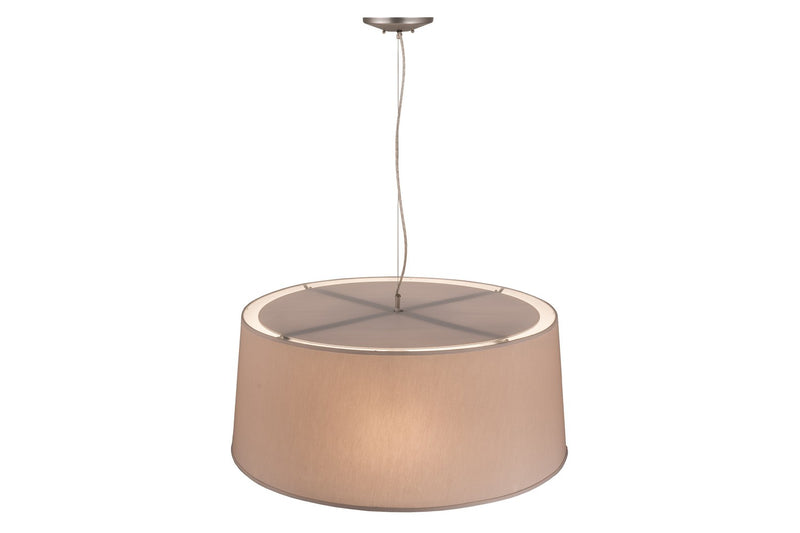 Meyda Tiffany 162177 Five Light Pendant, Nickel