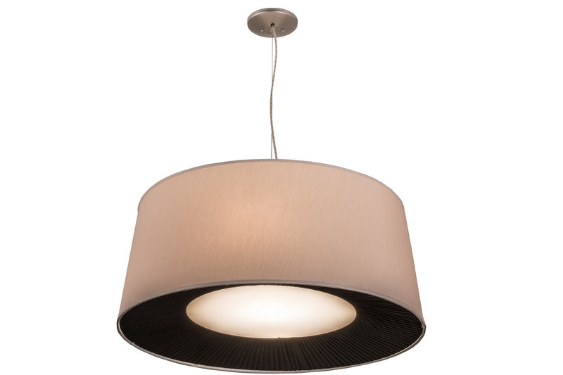 Meyda Tiffany 162177 Five Light Pendant, Nickel