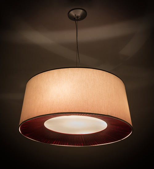 Meyda Tiffany 162178 Five Light Pendant, Nickel