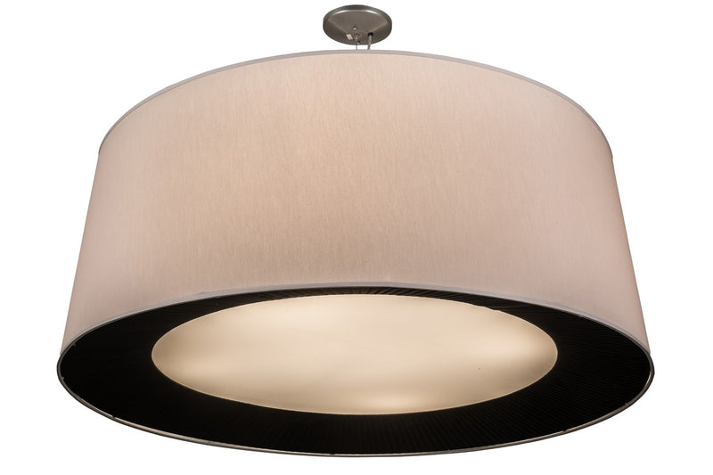 Meyda Tiffany 162180 Five Light Pendant, Black Metal,Nickel