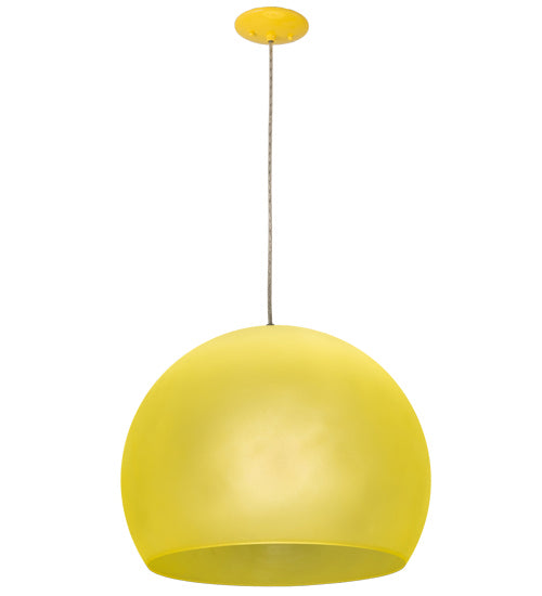 Meyda Tiffany 162257 One Light Pendant, Yellow