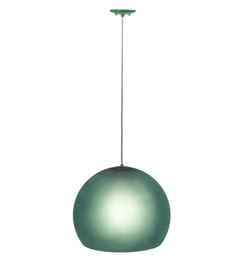 Meyda Tiffany 162258 One Light Pendant, Green